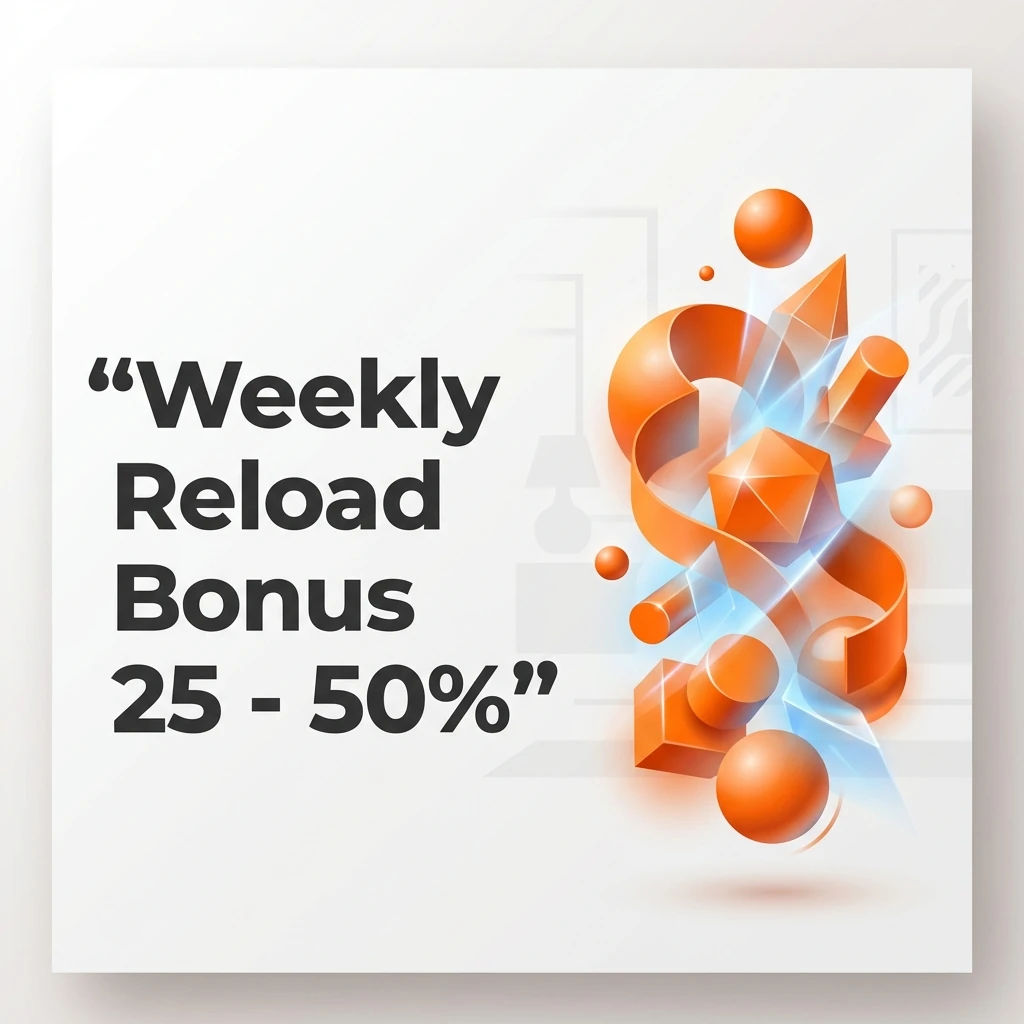Weekly Reload Bonus 25 - 50%